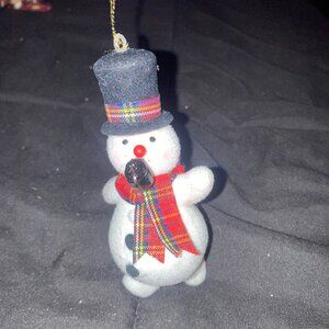 Vintage Byers Choice Snowman Ornament